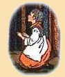 logo gretla - posta Gretel z bajki braci Grimm 'Hansel & Gretel' (Ja i Magosia)